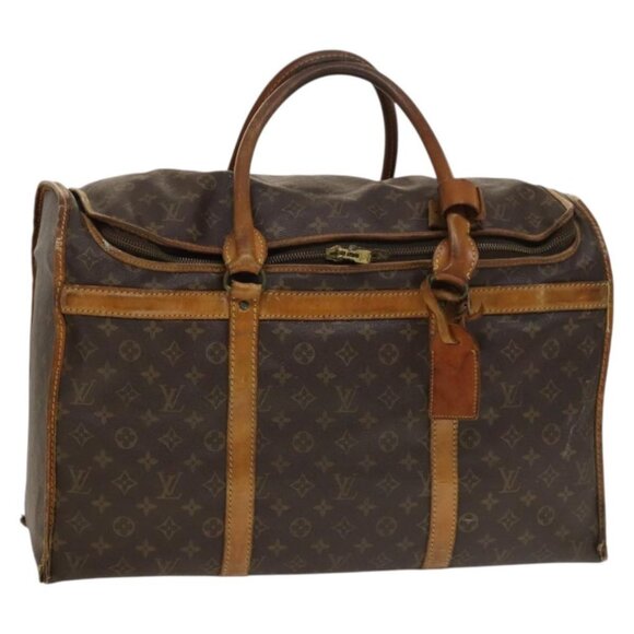 LOUIS VUITTON Monogram Sackshan 55 Pet Carry M42021 LV Auth bs27737 - Picture 1 of 16